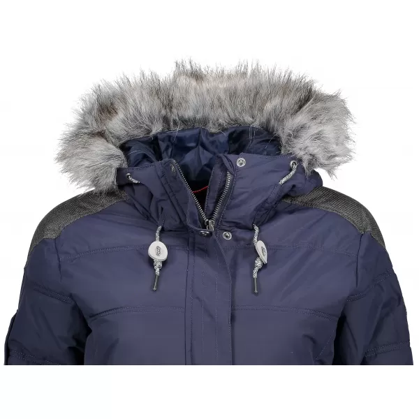  Ženska zimska jakna ALPINE PRO ICYBA 4 LJCM259 TEMNO MODRA 