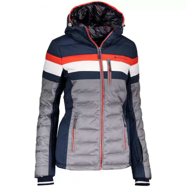  Ženska jakna ALPINE PRO NEITHA LJCM289 TEMNO MODRA 