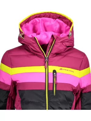 Ženska puhovka ALPINE PRO NEITHA LJCM289 VIJOLIČNA