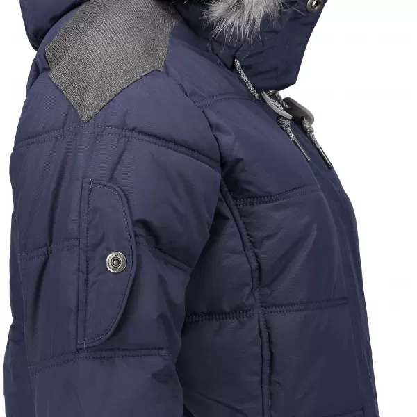  Ženska zimska jakna ALPINE PRO ICYBA 4 LJCM259 TEMNO MODRA 