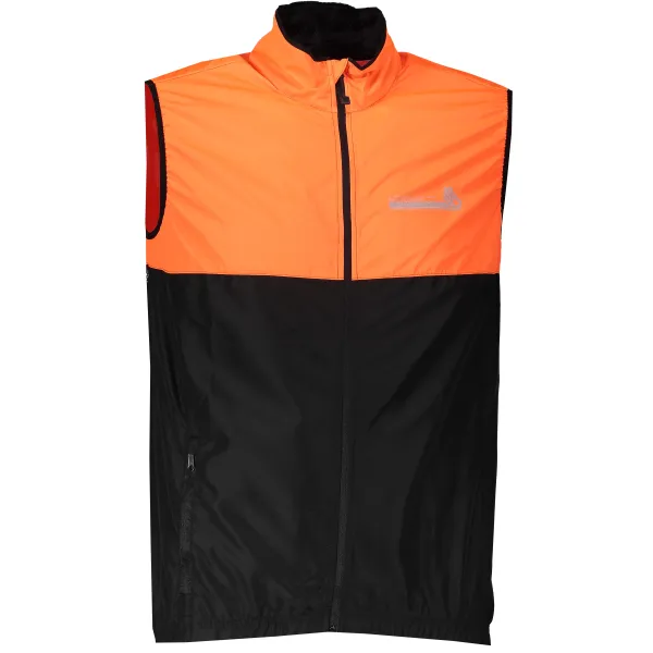  Moški športni telovnik SENSOR NEON 18100039 ČRNA/ODSEVNO ORANŽNA 