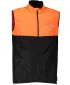 Moški športni telovnik SENSOR NEON 18100039 ČRNA/ODSEVNO ORANŽNA