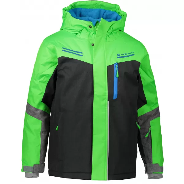  Smučarska jakna ALPINE PRO SARDARO KJCM122 ZELENO 