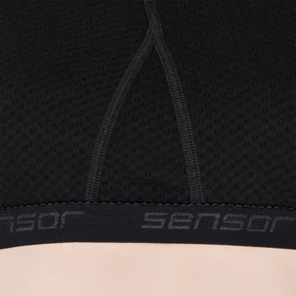  Ženski nedrček SENSOR MERINO DF 18200022 ČRNA 