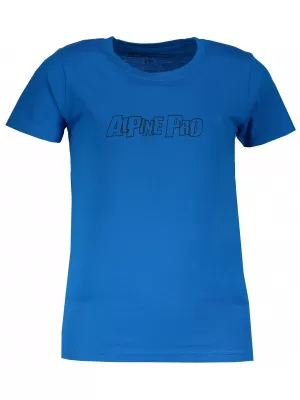 T -majica ALPINE PRO VONO KTSM170 MODRA