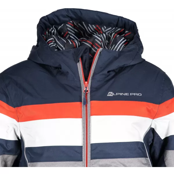  Smučarska jakna ALPINE PRO WIREMO 2 KJCM121 TEMNO MODRA 