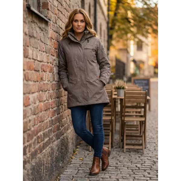  Ženski plašč TORSTAI JESSICA 41215217090 TEMNO KAKI 