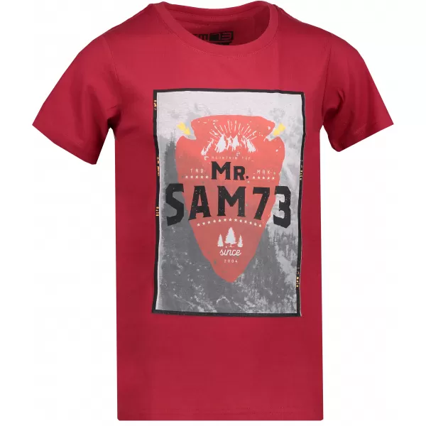  Fantovska majica s kratkimi rokavi SAM 73 BOTIL KTSL126 RDEČA 