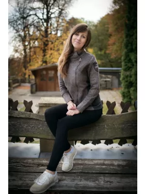 Ženski pulover TORSTAI WICKAN 41532214090 TEMNO KAKI