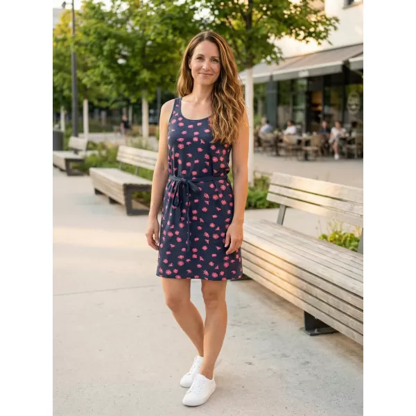  Obleka ALTISPORT BEGONIA LSKN197 TEMNO MODRA 
