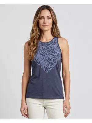 Tank Top SAM 73 JENSA LTSN470 TEMNO MODRA