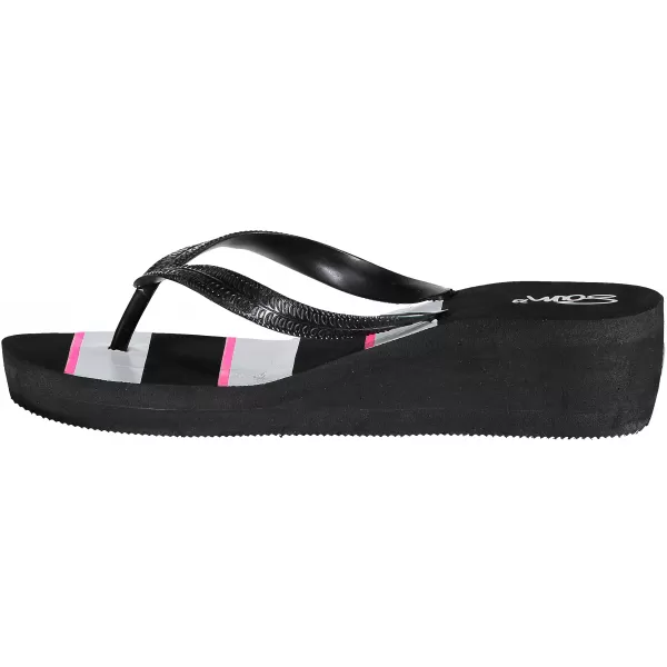  Ženske flip -flops SAM 73 WF 59 ČRN 