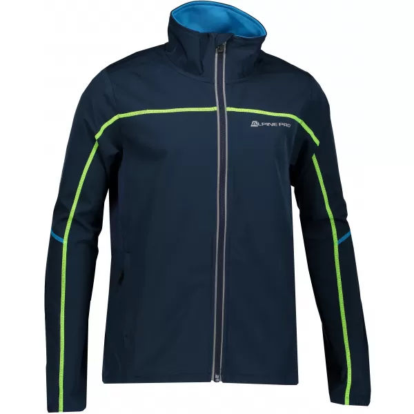  Otroška softshell jakna ALPINE PRO TECHNICO KJCN137 MODRO 