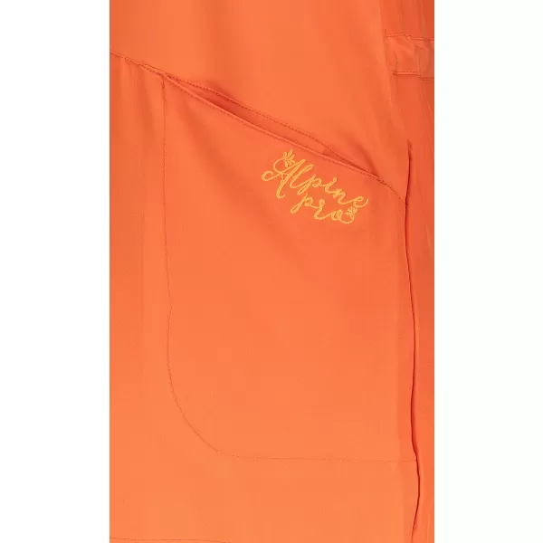 Športna obleka ALPINE PRO VAKIA 2 LSKN149 ORANŽNA 