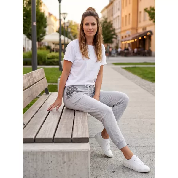  Ženske 3/4 hlače SAM 73 EFRENA LPAN326 SVETLO SIVA 