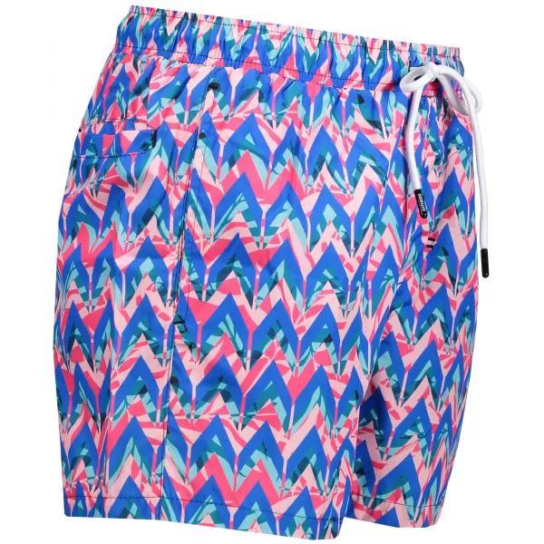  Kratke hlače OMBRE AW151 MODRA/KORAL 