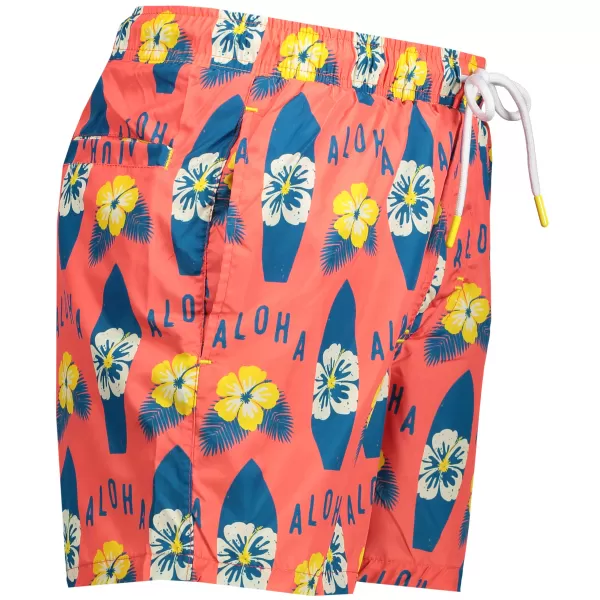  Kratke hlače OMBRE AW143 ORANŽNA 