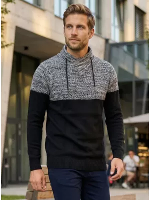 Moški pulover ALTISPORT HIEUX MPLP076 ČRNA