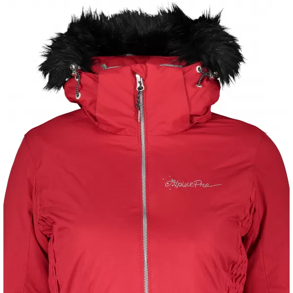  Ženska jakna ALPINE PRO MEMKA 4 LJCP355 RDEČA 