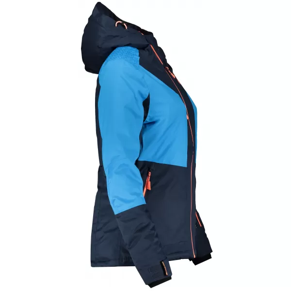  Ženska smučarska jakna ALPINE PRO MIKAERA 3 LJCP351 TEMNO MODRA 