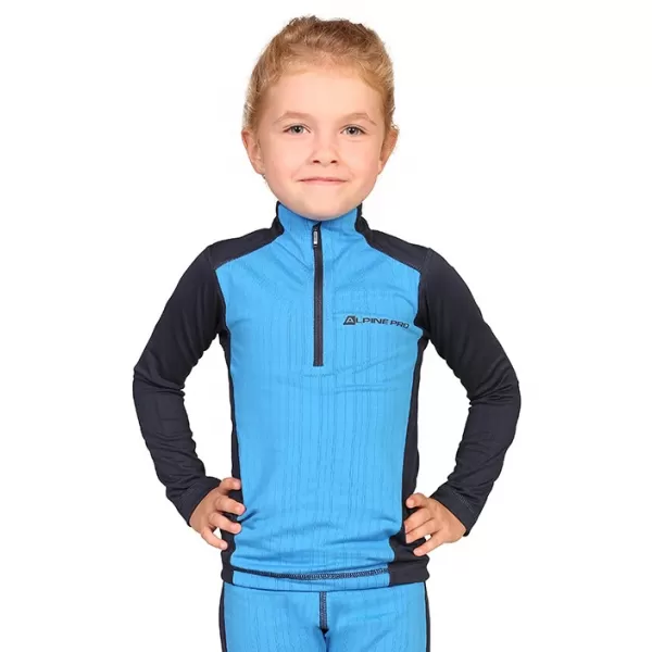  Termo -majica ALPINE PRO SIGNORO KUNP013 SVETLO MODRA 
