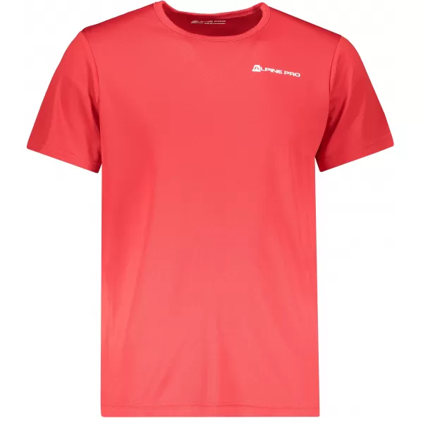  Moška funkcionalna majica ALPINE PRO OHVICE MTSN496 RDEČA 