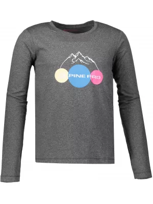T -majica ALPINE PRO TEOFILO 8 KTSP200 TEMNO SIVA