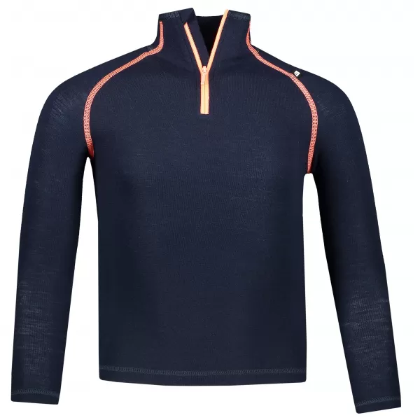  Termo -majica ALPINE PRO GENETO KUNP017 MODRA/RDEČA 