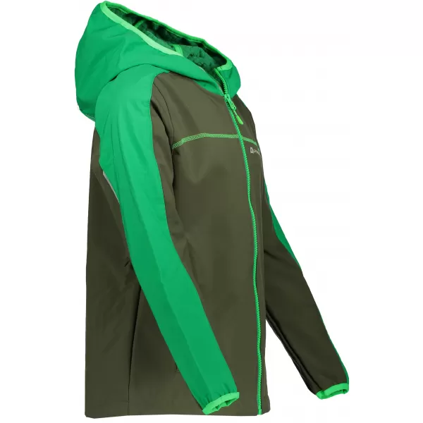 Fantje 'softhell jakna ALPINE PRO NOOTKO 7 KJCP144 TEMNO ZELENA 