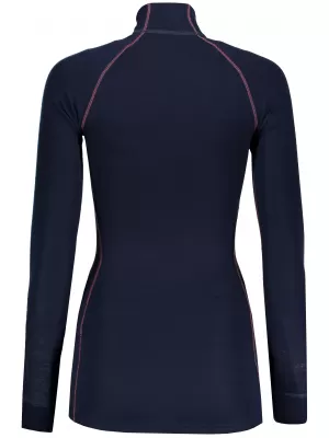 Termo majica ALPINE PRO GENETA 2 LUNP047 TEMNO MODRA