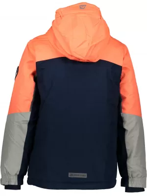 Smučarska jakna ALPINE PRO SARDARO 2 KJCP154 ORANŽNA/SIVA