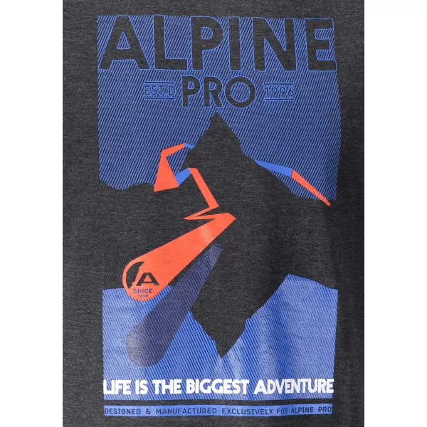  Srajca ALPINE PRO ABIC 7 MTSP404 ČRN 