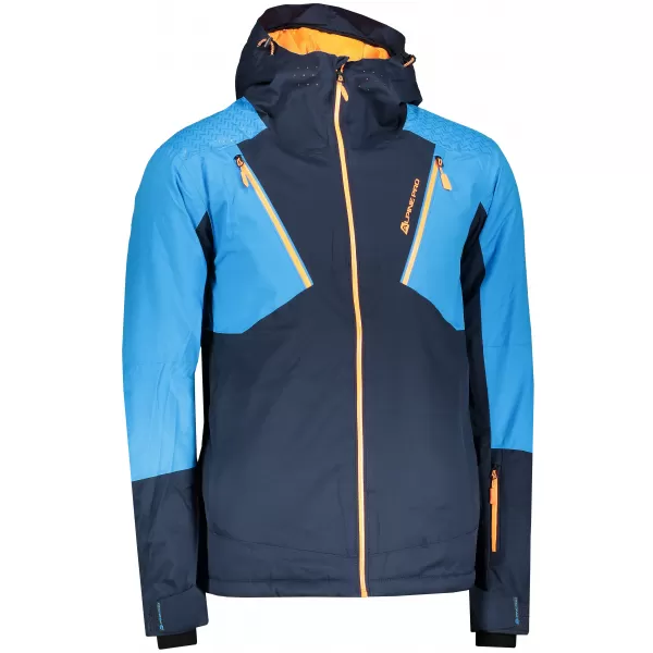  Moška smučarska jakna ALPINE PRO MIKAER 3 MJCP368 TEMNO MODRA 