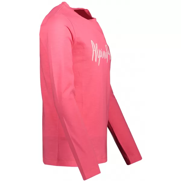  T -majica z dolgimi lici ALPINE PRO CAMRO KTSP263 ROZA 