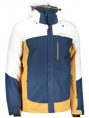 Moška smučarska jakna ALPINE PRO SARDAR 3 MJCP369 BELA