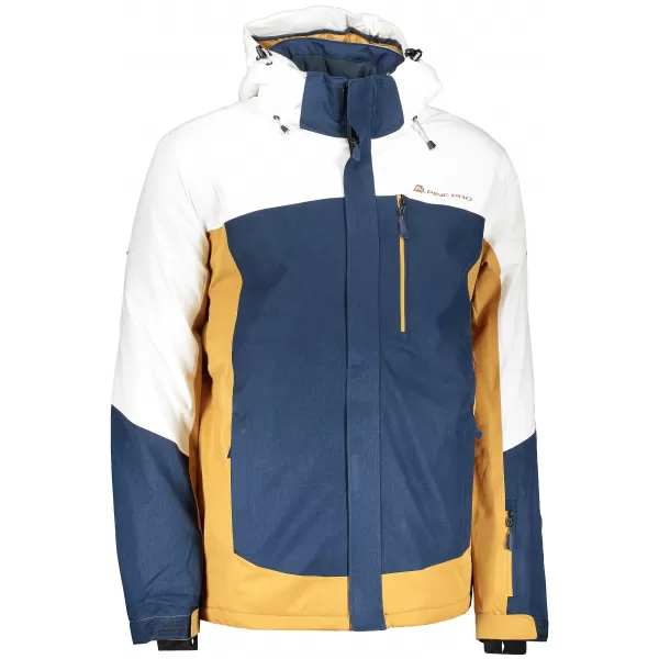 Moška smučarska jakna ALPINE PRO SARDAR 3 MJCP369 BELA 