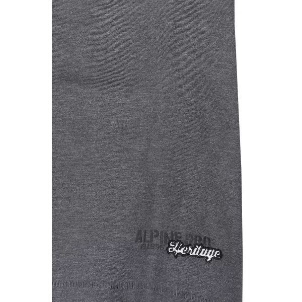  Srajca ALPINE PRO AMOSA LTSP508 TEMNO SIVA 