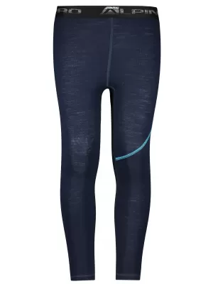 Termo hlače ALPINE PRO GAZERO KUNP018 MODRA/MODRA