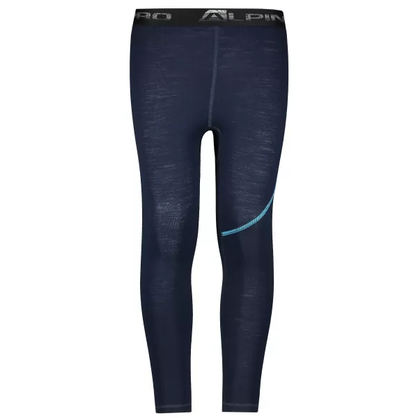  Termo hlače ALPINE PRO GAZERO KUNP018 MODRA/MODRA 