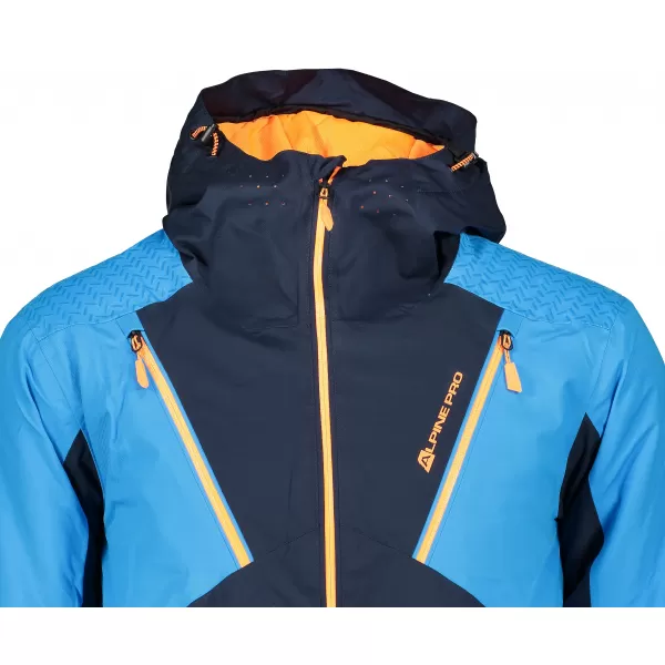 Moška smučarska jakna ALPINE PRO MIKAER 3 MJCP368 TEMNO MODRA 