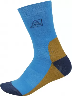 Nogavice ALPINE PRO ILSER USCP060 SVETLO MODRA