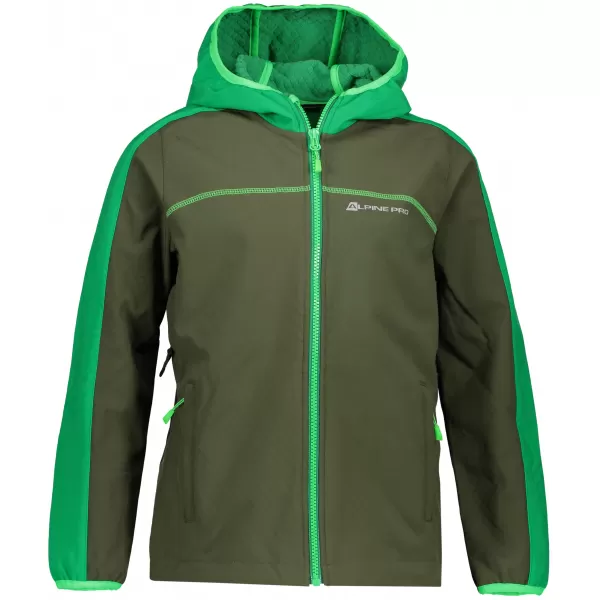  Fantje 'softhell jakna ALPINE PRO NOOTKO 7 KJCP144 TEMNO ZELENA 