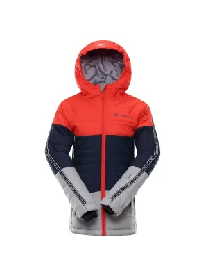 Smučarska jakna ALPINE PRO WIREMO 3 KJCP155 ORANŽNA
