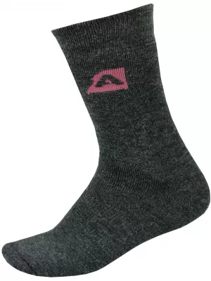 Nogavice ALPINE PRO OTHAR USCP058 TEMNO SIVA