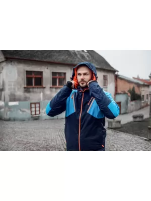 Moška smučarska jakna ALPINE PRO MIKAER 3 MJCP368 TEMNO MODRA
