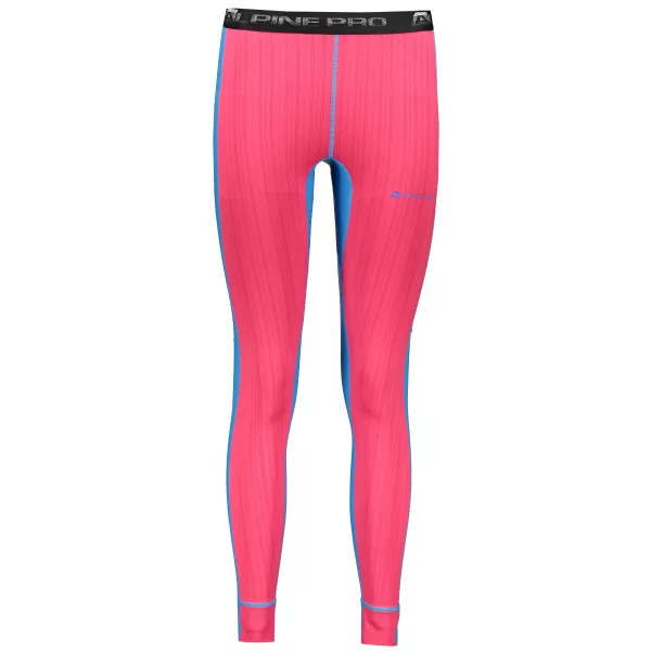  Termo hlače ALPINE PRO SUSY 2 LUNP053 ROZA/MODRA 