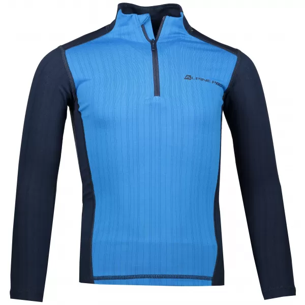  Termo -majica ALPINE PRO SIGNORO KUNP013 SVETLO MODRA 