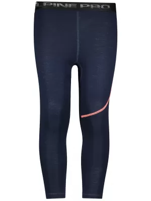 Termo hlače ALPINE PRO GAZERO KUNP018 MODRA/RDEČA