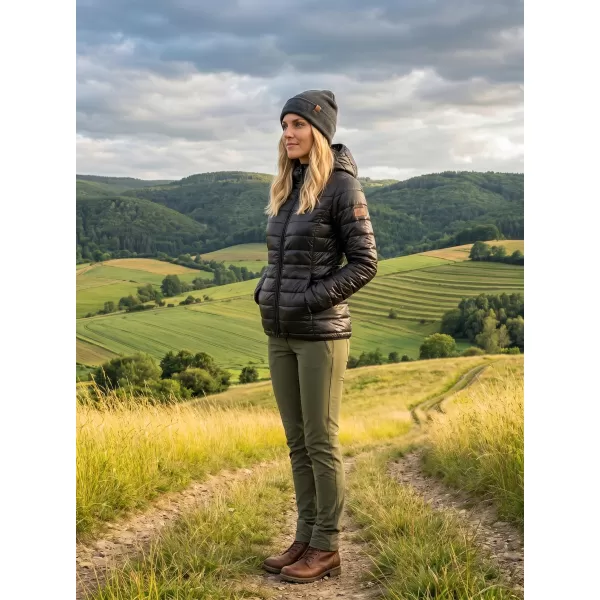  Ženska jakna SAM 73 LJCP378 ČRN 