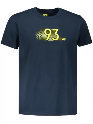 Moška majica s kratkimi rokavi LOAP ALKOR CLM1973 TEMNO MODRA